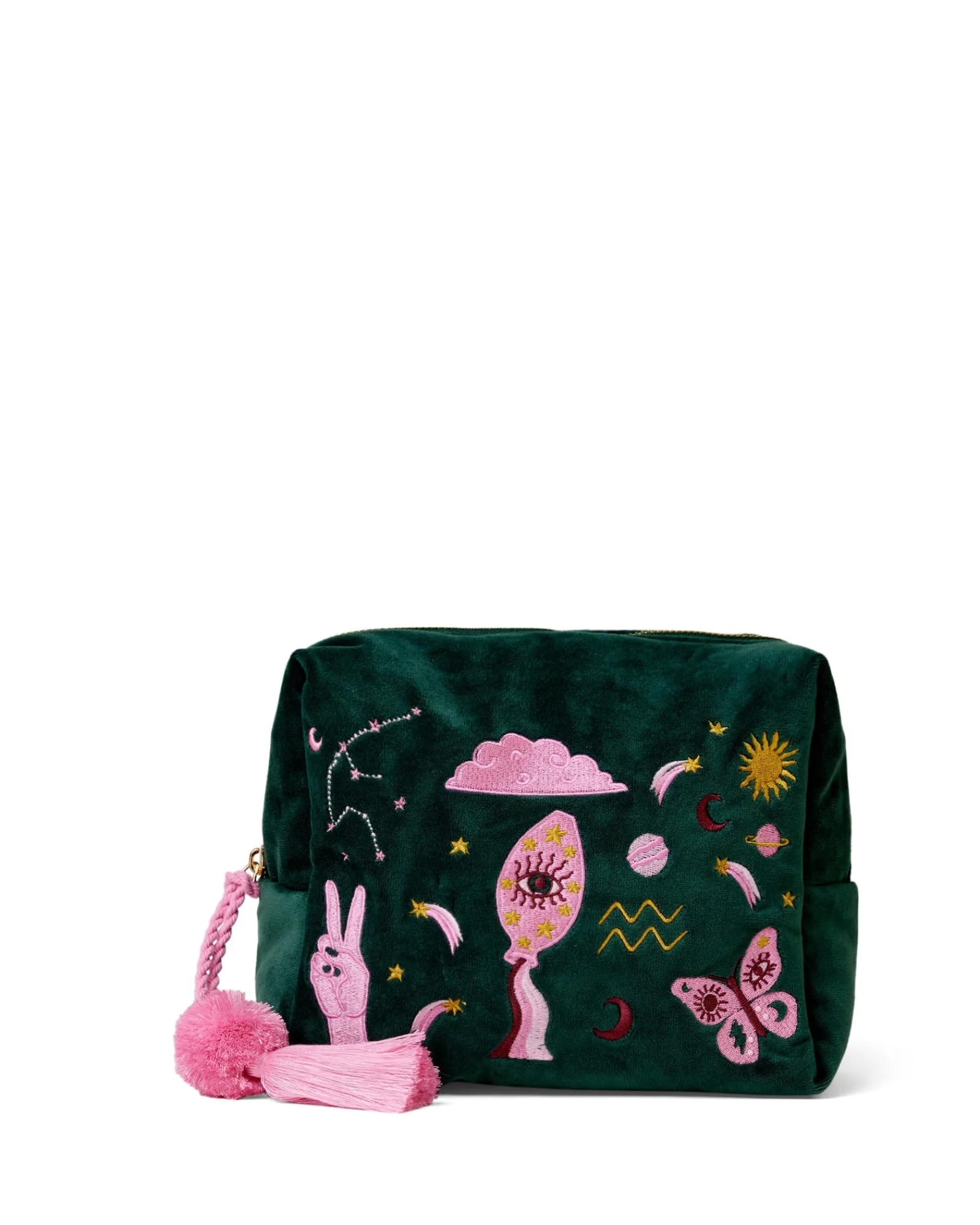 Travel Organisers|Cosmetic Bags|The Somewhere Co Aquarius Astrology Cosmetic Case