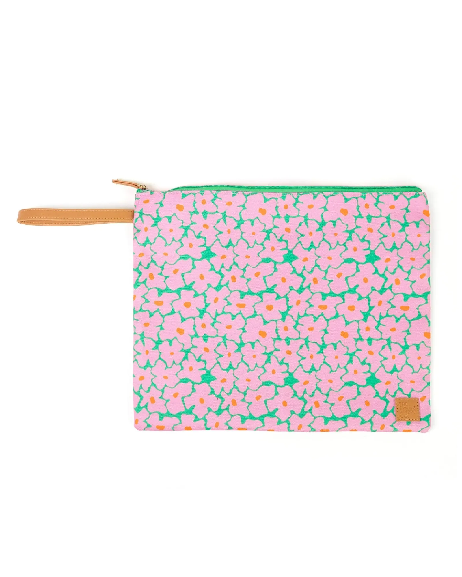 Travel Organisers|Wet Bags|The Somewhere Co Blossom Large Wet Bag