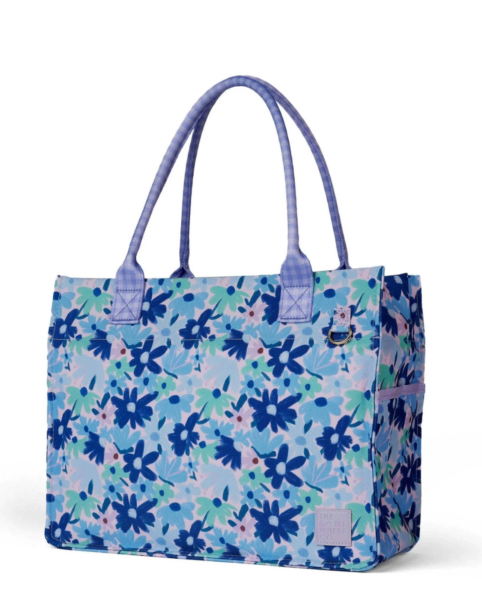 Tote Bags|The Somewhere Co Blue Meadow Everyday Tote