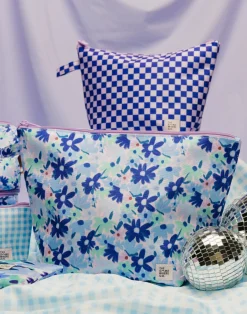 Travel Organisers|Pouches|The Somewhere Co Blue Meadow Handy Pouch Trio