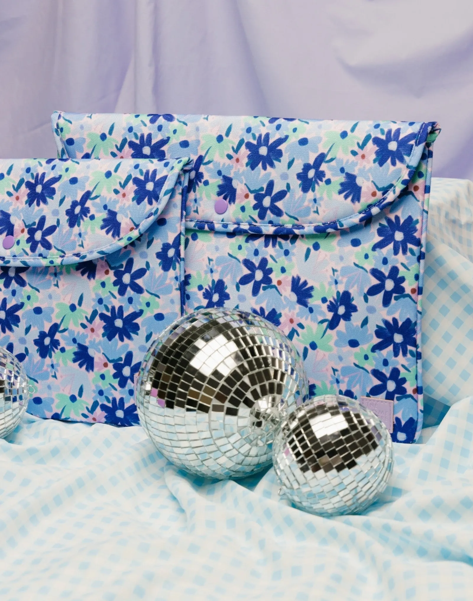 Laptop Cases|Laptop Cases|The Somewhere Co Blue Meadow 16-Inch Laptop Case