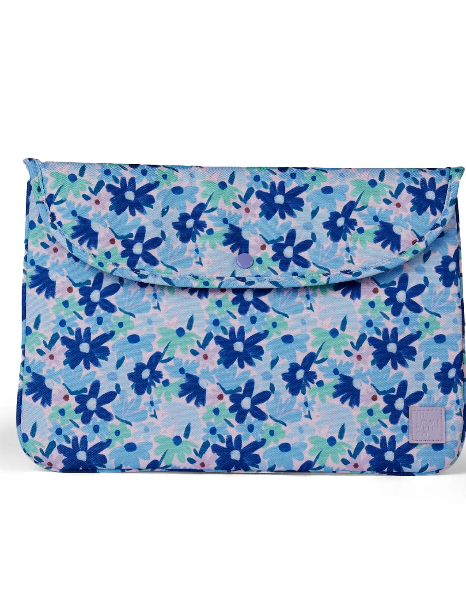 Laptop Cases|Laptop Cases|The Somewhere Co Blue Meadow 16-Inch Laptop Case