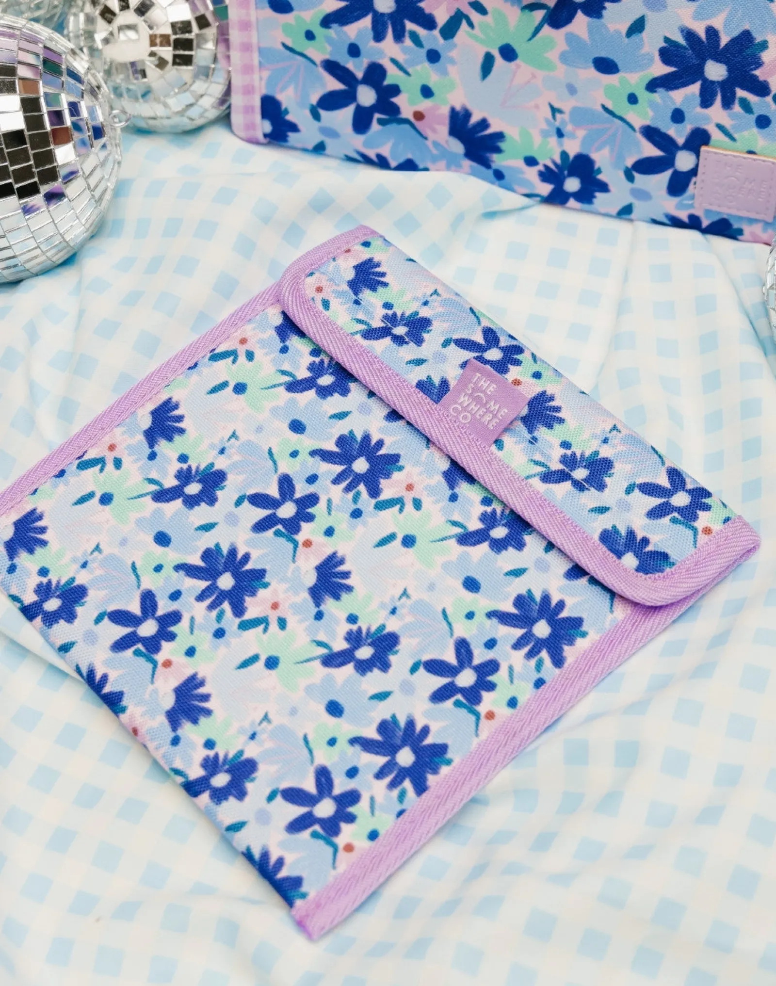 Snack Bags|Lunch Packing|The Somewhere Co Blue Meadow Snack Bag