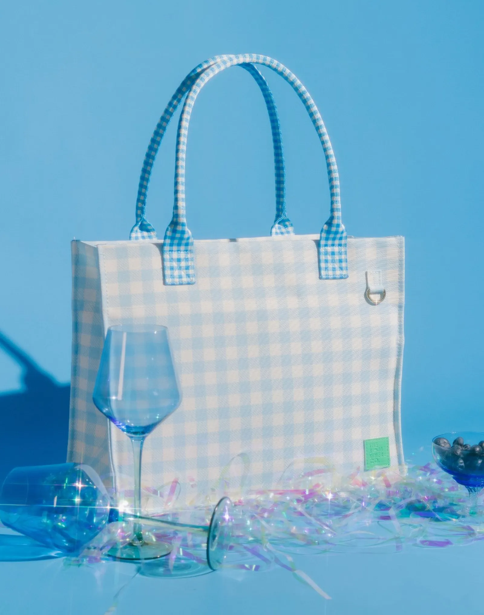 Tote Bags|The Somewhere Co Blueberry Everyday Tote Bag
