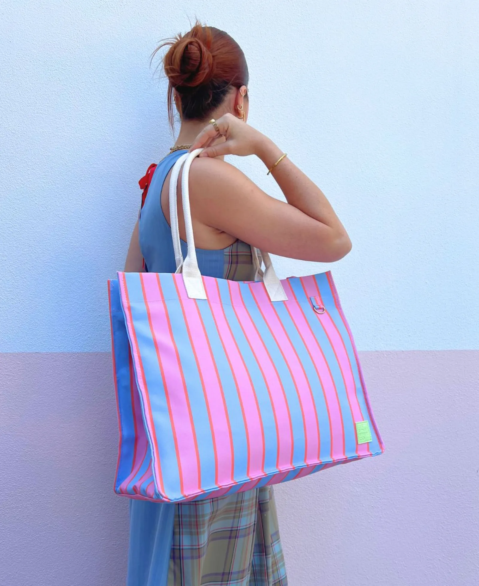 Beach Bags|Beach Bags|The Somewhere Co Bubblegum Ultimate Tote Bag