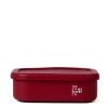 Lunch Packing|The Somewhere Co Burgundy Silicone Bento Lunch Box