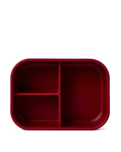 Lunch Packing|The Somewhere Co Burgundy Silicone Bento Lunch Box