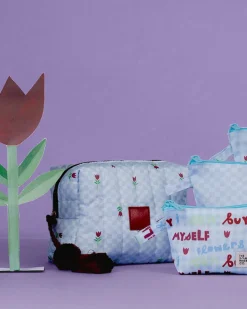 Travel Organisers|Cosmetic Bags|The Somewhere Co Buy Myself Flowers Cosmetic Case