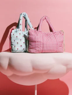 Tote Bags|The Somewhere Co Buy Myself Flowers Marshmallow Midi Tote