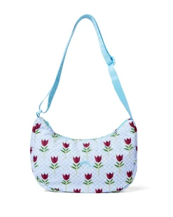 Crossbody Bags|The Somewhere Co Buy Myself Flowers Medium Crescent Bag