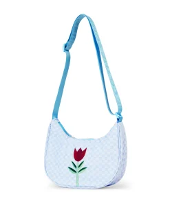 Crossbody Bags|The Somewhere Co Buy Myself Flowers Small Crescent Bag