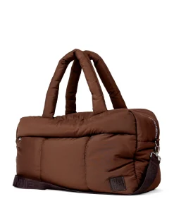 Weekender Bags|Travel Bags|The Somewhere Co Chocolate Marshmallow Duffle Bag