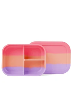 Lunch Packing|The Somewhere Co Cotton Candy Silicone Bento Lunch Box