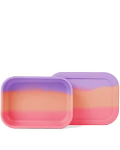 Lunch Packing|The Somewhere Co Cotton Candy Silicone Lunch Box