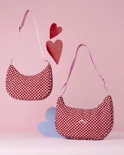 Crossbody Bags|The Somewhere Co Crimson Haze Medium Crescent Bag