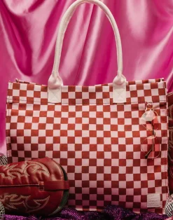 Beach Bags|Beach Bags|The Somewhere Co Crimson Haze Ultimate Tote
