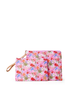Travel Organisers|Wet Bags|The Somewhere Co Flowerburst Large Wet Bag