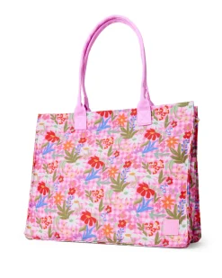 Beach Bags|Beach Bags|The Somewhere Co Flowerburst Ultimate Tote