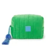 Travel Organisers|Cosmetic Bags|The Somewhere Co Green Velvet Cosmetic Case