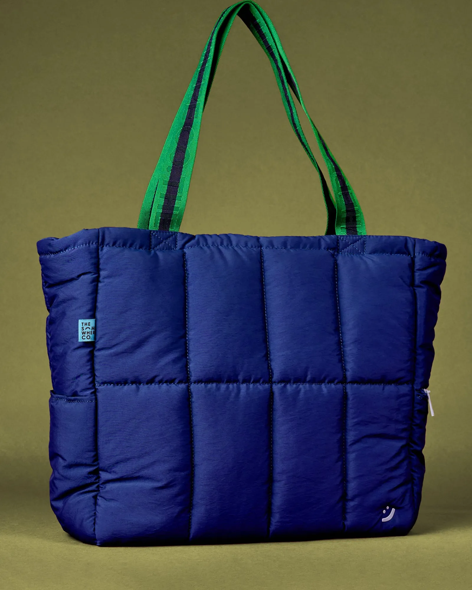 Travel Bags|Tote Bags|The Somewhere Co Hamptons Marshmallow Large Tote