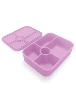 Lunch Packing|The Somewhere Co Lilac Large Silicone Bento Lunch Box