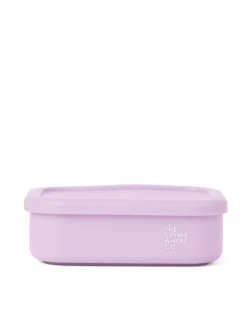 Lunch Packing|The Somewhere Co Lilac Silicone Bento Lunch Box