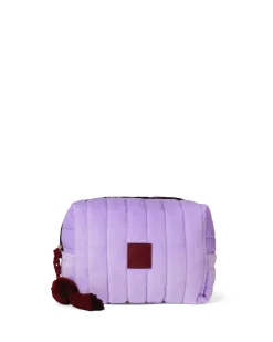 Travel Organisers|Cosmetic Bags|The Somewhere Co Lilac Velvet Cosmetic Case
