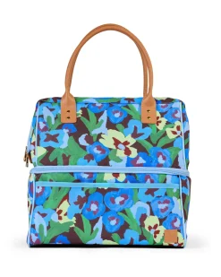 Cooler Bags|Cooler Bags|The Somewhere Co Pansy Patch Cooler Bag