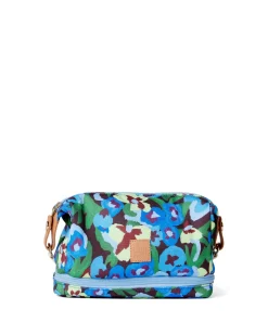 Travel Organisers|Cosmetic Bags|The Somewhere Co Pansy Patch Cosmetic Bag