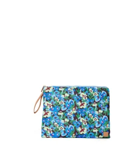 Travel Organisers|Wet Bags|The Somewhere Co Pansy Patch Large Wet Bag