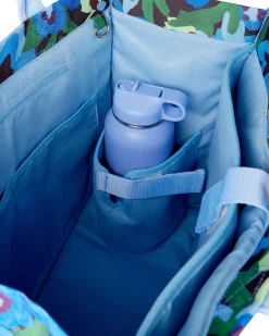 Beach Bags|Beach Bags|The Somewhere Co Pansy Patch Ultimate Tote