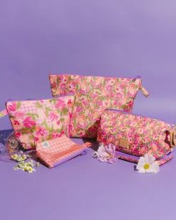 Travel Organisers|Cosmetic Bags|The Somewhere Co Petal Party Cosmetic Bag
