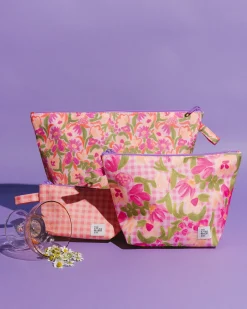 Travel Organisers|Pouches|The Somewhere Co Petal Party Handy Pouch Trio