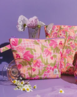 Travel Organisers|Pouches|The Somewhere Co Petal Party Handy Pouch Trio