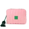 Travel Organisers|Cosmetic Bags|The Somewhere Co Pink Velvet Cosmetic Case