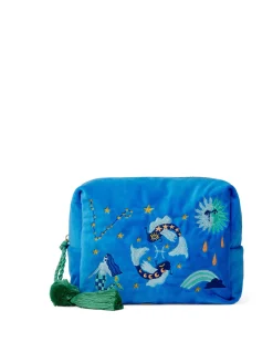 Travel Organisers|Cosmetic Bags|The Somewhere Co Pisces Astrology Cosmetic Case