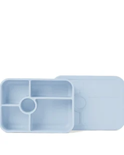 Lunch Packing|The Somewhere Co Powder Blue Large Silicone Bento Lunch Box