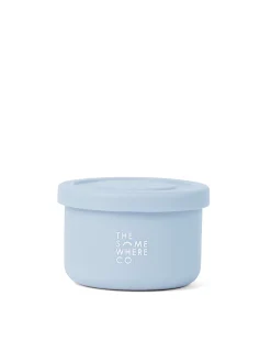 Lunch Packing|The Somewhere Co Powder Blue Silicone Snack Box