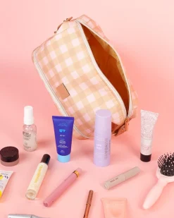 Travel Organisers|Cosmetic Bags|The Somewhere Co Rose All Day Cosmetic Bag