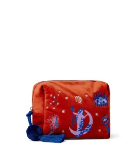 Travel Organisers|Cosmetic Bags|The Somewhere Co Virgo Astrology Cosmetic Case